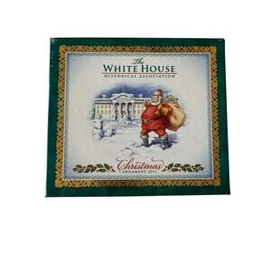 2011 The WHITE HOUSE Historical Assoc Christmas Ornament in Box Teddy Roosevelt